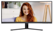 ������� AOC 34" CU34B3E 1500R, 21:9, UWQHD, 1/4ms, 300cd, 120Hz, HDMI, DP