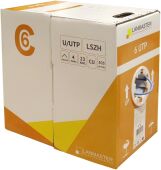 ������ �������������� Lanmaster LAN-6EUTP-HFLT-OR ���.6 UTP 4 ���� 23AWG LSZH ���������� 305� ���������