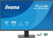 ������� Iiyama 27" ProLite X2793HSU-B1 ������ IPS LED 16:9 HDMI M/M ������� 350cd 178��/178�� 1920x1080 120Hz DP FHD USB 4��
