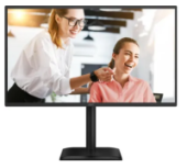 ������� AOC 27" Q27E4CV, 16:9, IPS, QHD, 120Hz, 4ms, 350cd, HDMI, DP, DP Out, USB, USB-C, LAN, SPK, HAS