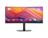 ������� MSI 34" Modern MD342CQP 1500R, 21:9, VA, UWQHD, 1ms, 300cd, 120Hz, HDMI, DP, USB, USB-C, HAS