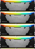 ������ DDR4 4x32GB 3600MHz Kingston KF436C18RB2AK4/128 Fury Renegade RGB RTL Gaming PC4-28800 CL18 DIMM UDIMM 288-pin 1.35� dual rank � ���������� Ret