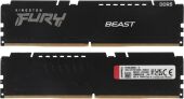 ������ DDR5 2x8GB 5600MHz Kingston KF556C40BBK2-16 Fury Beast RTL Gaming PC5-44800 CL40 DIMM UDIMM 288-pin 1.25� single rank � ���������� Ret