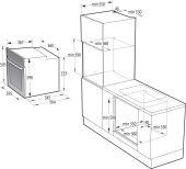 ������� ���� ������������� Gorenje BOSB6737E06X ����������� �����/������