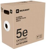 ������ �������������� Rexant 02-0004-R ���.5E U/UTP 4 ���� 24AWG ��(�)-HF ���������� 305� �����