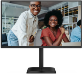 ������� AOC 27" 27E4U, 16:9, IPS, FHD, 4ms, 300cd, 120Hz, VGA, HDMI, DP, USB, SPK