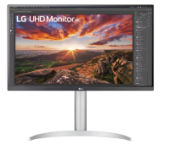 ������� LG 27" 27UP850K-W, 16:9, IPS, UHD, 5ms, 400cd, 60Hz, HDMI, DP, USB, USB-C, SPK, HAS