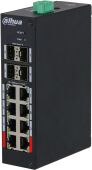 ���������� Dahua DH-HS4412-8ET-120 (L2) 8x100����/� 4x1����/� 4SFP 8PoE 120W �����������