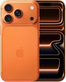 �������� Apple A3523 iPhone 17 Pro 1Tb 12Gb ��������� �������� 3G 4G 1Sim 6.3" 1206x2622 iOS 26 48Mpix 802.11 a/b/g/n/ac/ax/be NFC GPS Protect