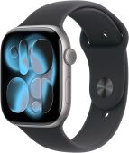 �����-���� Apple Watch Series 11 A3333 46�� OLED ����.����� ������ Sport Band ���.������ ����.�����.:S/M (MEV04AF/A)