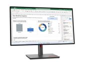 Монитор Lenovo 27" P27h-30, 16:9, IPS, QHD, 4ms, 350cd, 60Hz, HDMI, DP, DP OUT, USB-C, USB, LAN, HAS