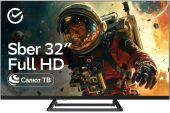 ��������� LED Sber 32" SDX-32F3111 ����� �� Frameless ������ FULL HD 60Hz DVB-T DVB-T2 DVB-C DVB-S DVB-S2 USB WiFi Smart TV (RUS)