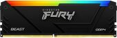 ������ DDR4 16GB 3600MHz Kingston KF436C18BB2A/16 Fury Beast RGB RTL Gaming PC4-28800 CL18 DIMM UDIMM 288-pin 1.35� single rank � ���������� Ret