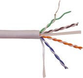 ������ �������������� Lanmaster LAN-6EUTP-HFLT-GY ���.6 UTP 4 ���� LSZH ���������� 305� �����