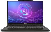 ������� MSI Venture A16 AI+ A3HMG-027XRU Ryzen AI 5 340 16Gb SSD512Gb AMD Radeon 840M 16" OLED 2K (2048x1280) ��� �� grey WiFi BT Cam (9S7-261K21-027)