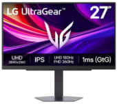 ������� LG 27" 27G810A-B, IPS, 16:9, UHD, 1ms, 400cd, 180Hz, Dual Mode 360Hz, HDMI, DP