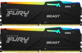 ������ DDR5 2x16GB 5600MHz Kingston KF556C36BBEAK2-32 Fury Beast Expo RGB RTL Gaming PC5-44800 CL36 DIMM UDIMM 288-pin 1.25� kit single rank � ���������� Ret