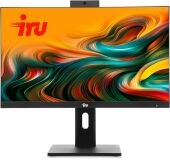�������� IRU Tactio 23IP4 23.8" Full HD i3 14100 (3.5) 8Gb SSD256Gb UHDG 730 Windows 11 Pro 64 GbitEth WiFi BT 120W Cam ������ 1920x1080 (RUS)