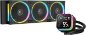 ������� �������� ���������� Deepcool LQ360 Ultra ARGB Soc-AM5/AM4/1200/1700/1851 ������ 4-pin 32dB Al LCD 350W 1900gr Ret (R-LQ360-BKASMC-G-1)
