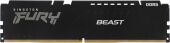 ������ DDR5 8GB 5600MHz Kingston KF556C36BBE-8 Fury Beast Black RTL Gaming PC5-44800 CL36 DIMM UDIMM 288-pin 1.25� single rank � ���������� Ret