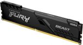 ������ DDR4 16GB 3200MHz Kingston KF432C16BB1/16 Fury Beast Black RTL Gaming PC4-25600 CL16 DIMM UDIMM 288-pin 1.35� dual rank � ���������� Ret