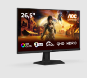 ������� AOC 26,5" Q27G41ZDF, 16:9, QD-OLED, QHD, 0,03ms, 200cd, 240Hz, HDMI, DP