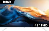 ��������� LED BBK 43" 43LEM-1041/FTS2C (W) Frameless ����� FULL HD 60Hz DVB-T DVB-T2 DVB-C DVB-S DVB-S2 USB (RUS)