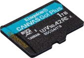 ���� ����� microSDXC 1TB Kingston SDCG4/1TB Canvas Go! Plus V10 A2 + adapter